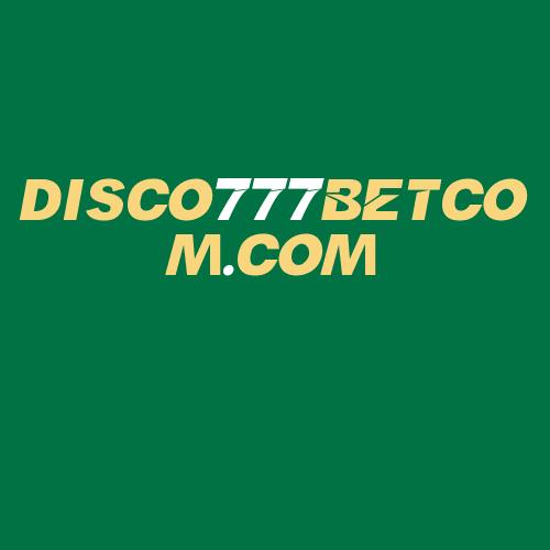 Logo da DISCO777BETCOM